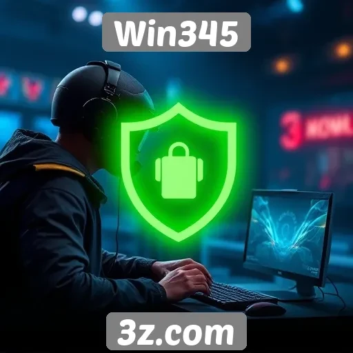 Plataforma Win345 destaca segurança para jogadores